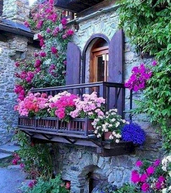 Balkonowy ogród. puzzle online