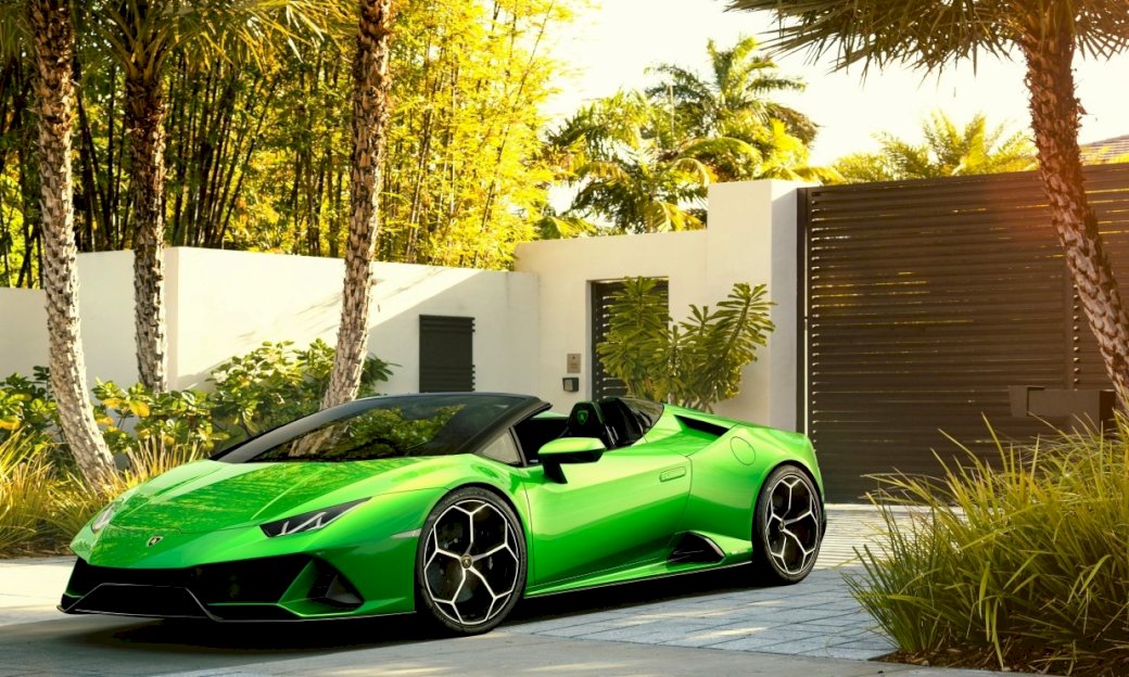 Lamborghini zielone puzzle online