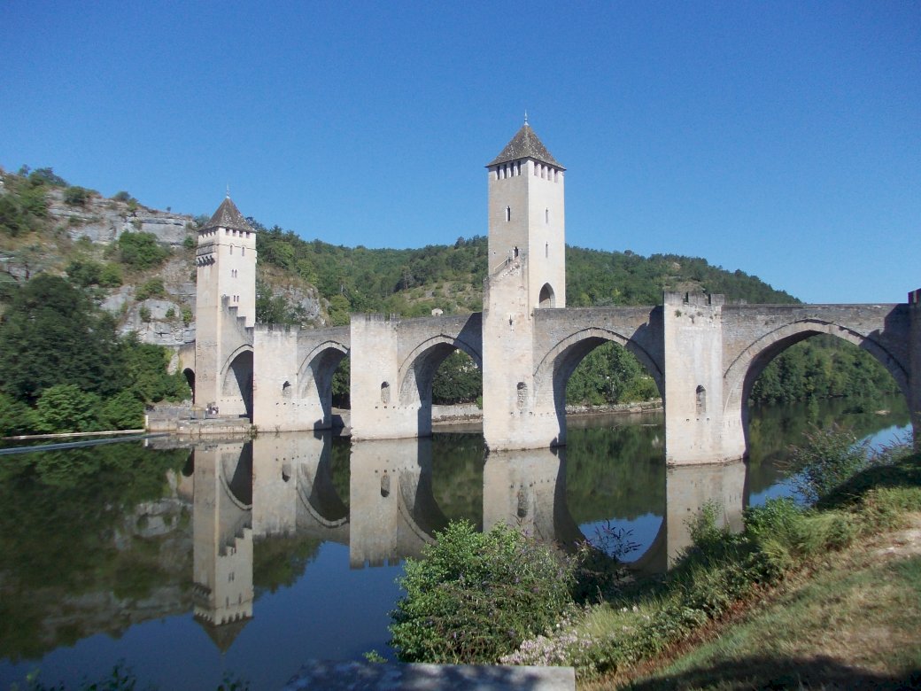 Valantré Bridge (Cahors) jigsaw puzzle