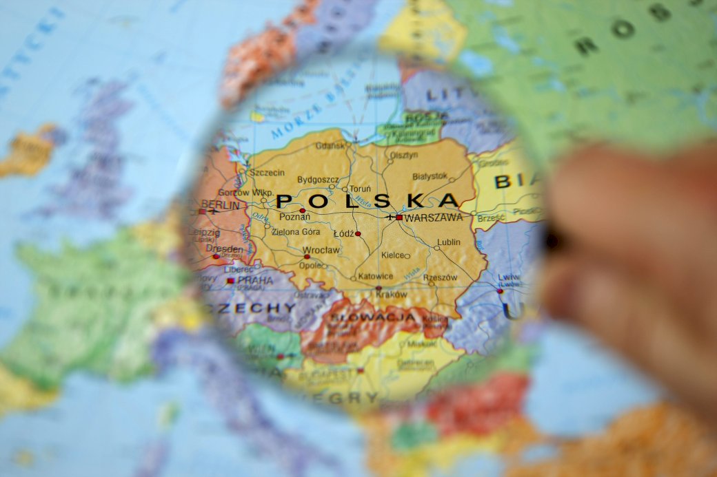 Lengyelország térkép kirakós
