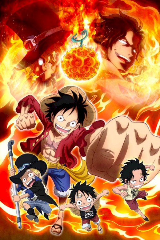 One Piece - Three Brothers, Luffy, Ace, Sabo 2 puzzle online