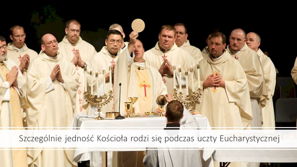 Eucharystia rodzi jedność puzzle online