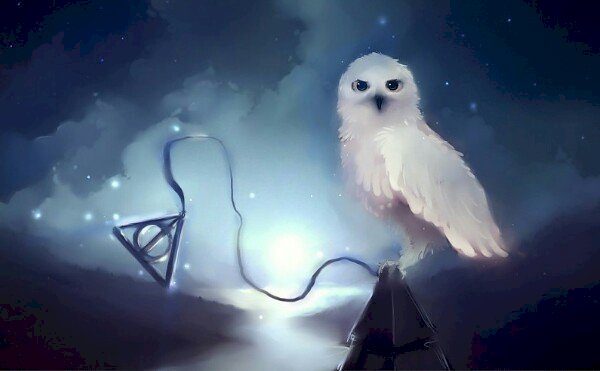 Hedwiga, insygia śmierci puzzle online
