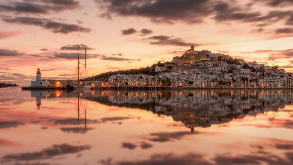 Ibiza widoki na port puzzle online