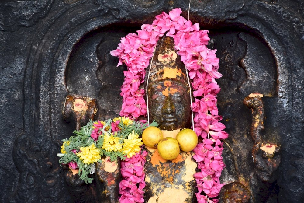 obrazy w świątyniach hinduskich puzzle online