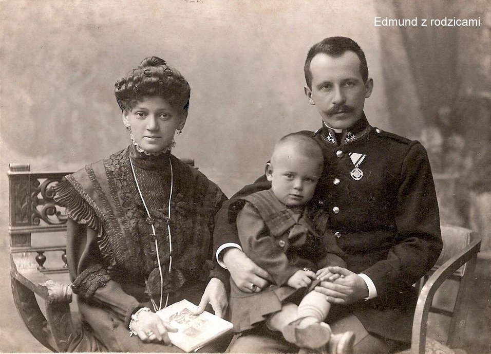 Edmund met zijn ouders puzzel