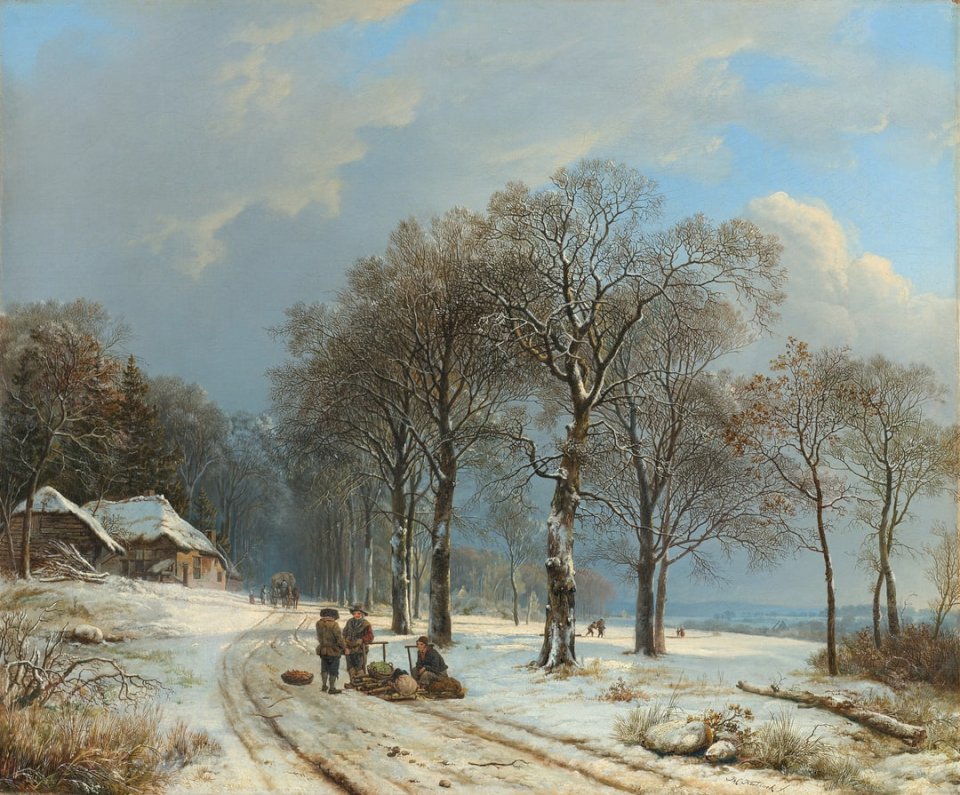 Tytuł: Winter Landscape. puzzle online