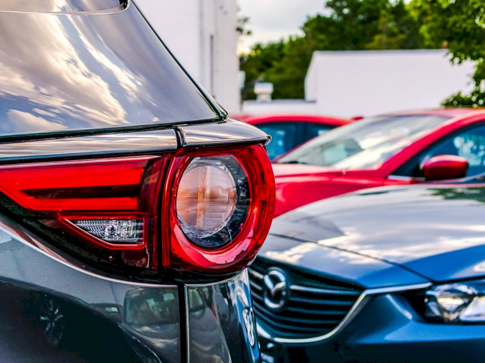 2018 Tylne światło Mazda CX-5 przy puzzle online