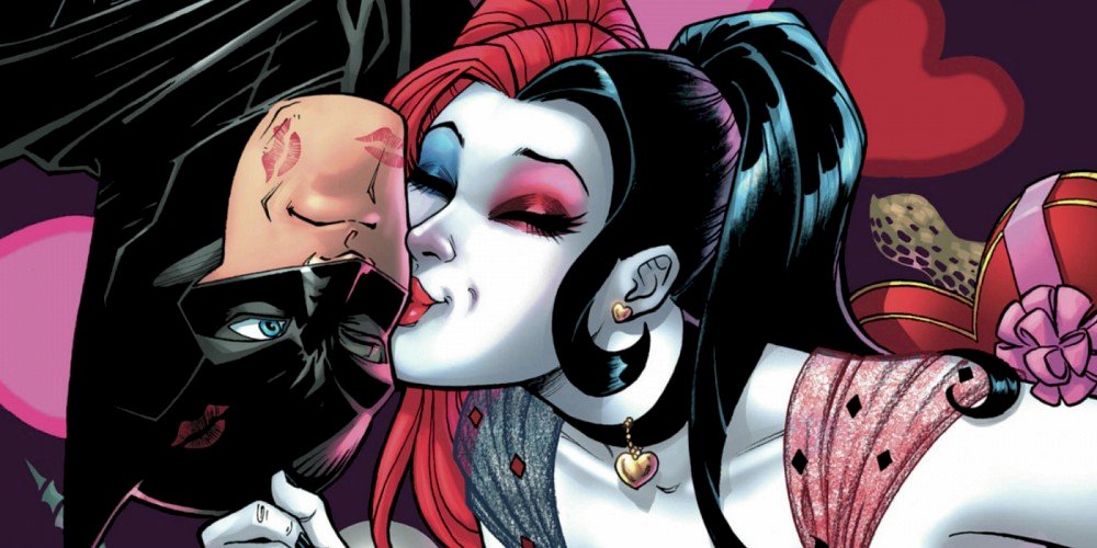 Harley Quinn i Batman puzzle online