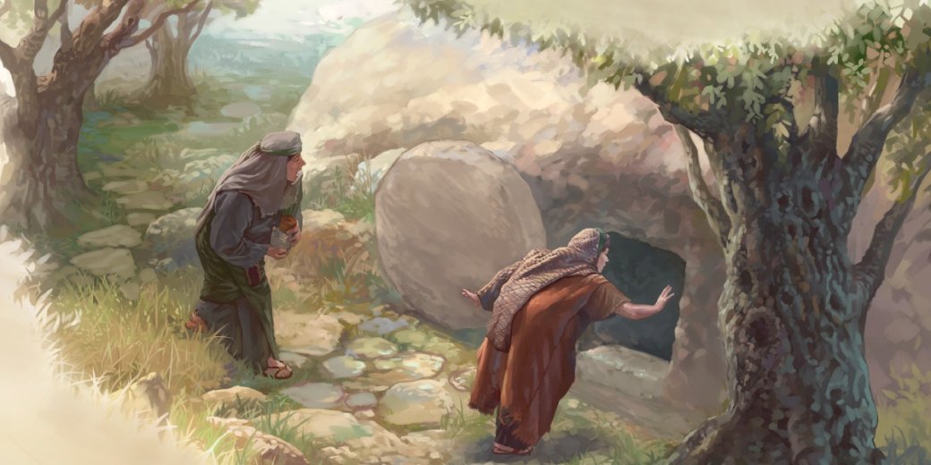 Jézus feltámadása kirakós játék