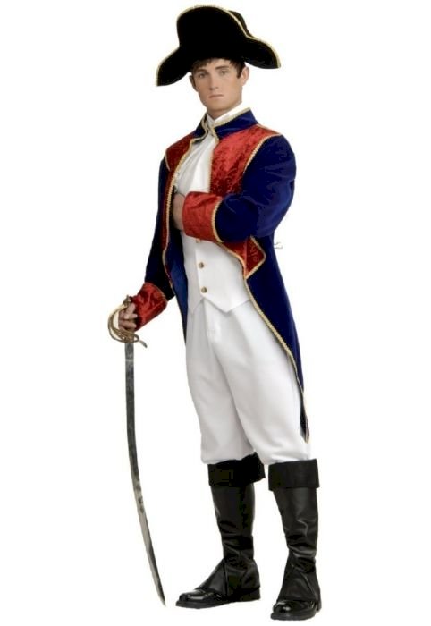 męski strój z czasów Napoleona I puzzle online