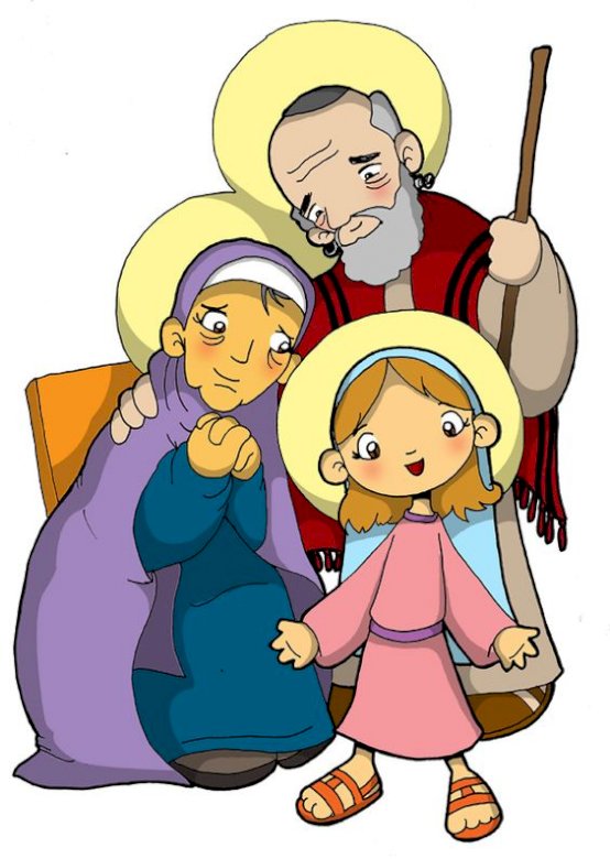 Święci Anna i Joachim - Rodzice Maryi puzzle