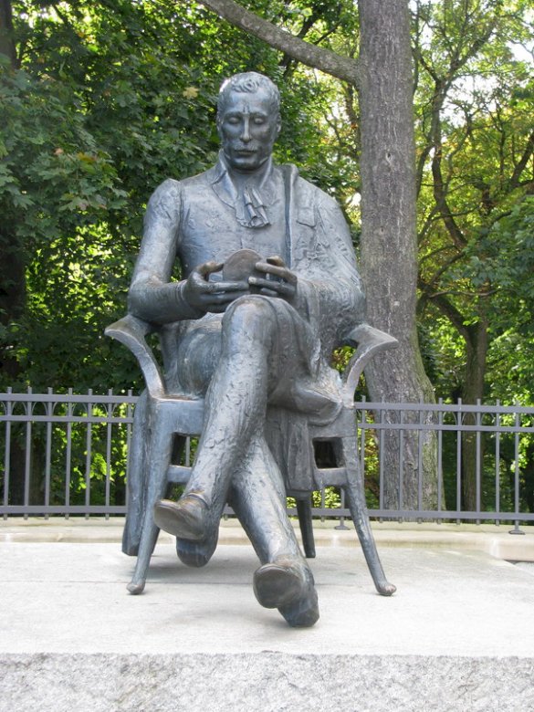 pomnik Zygmunta Krasińskiego w Opinogórze puzzle online
