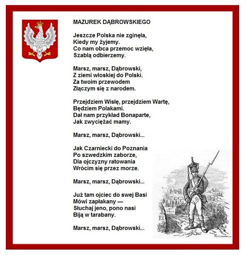  Mazurek Dąbrowskiego - polski hymn narodowy puzzle online