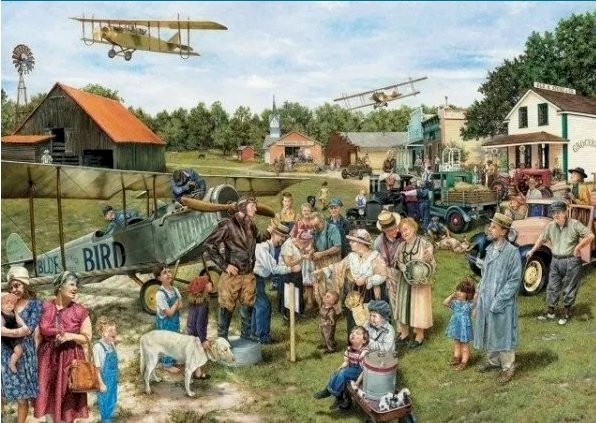 Piknik lotniczy. puzzle online