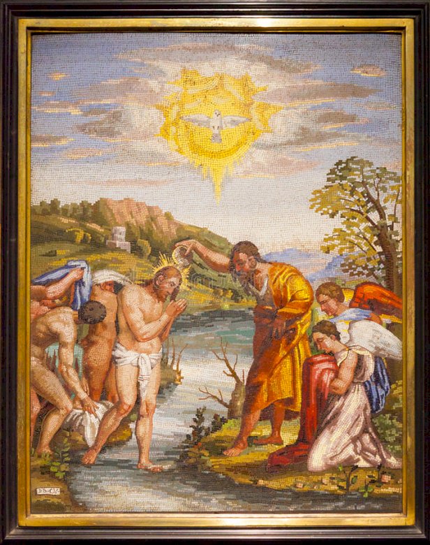 O Batismo de Jesus quebra-cabeça