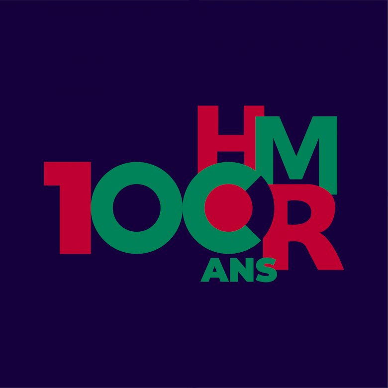 HMCR 100 lat logo - 2020 puzzle online