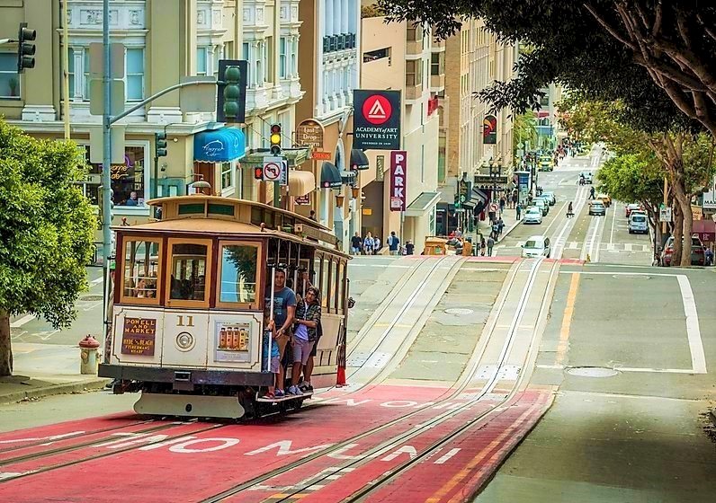 Tramwaj Liniowy W San Francisco puzzle online