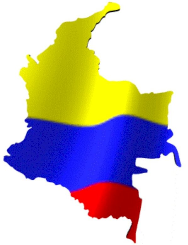 Kolumbia térképe kirakós játék