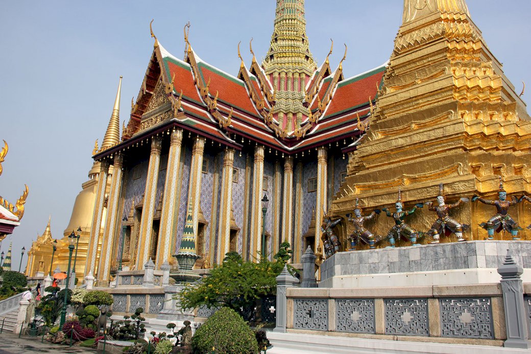Wielki Pałac w Bangkoku puzzle online