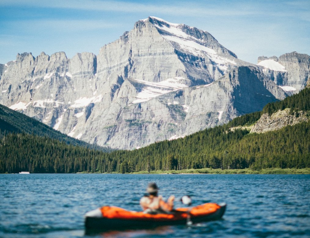 Swiftcurrent Lake puzzle online