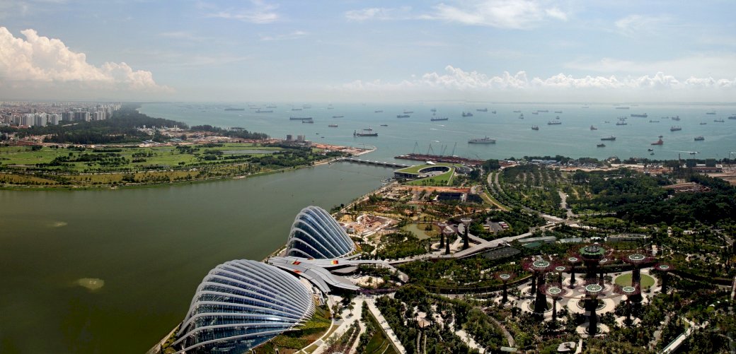 Panorama Singapur puzzle online