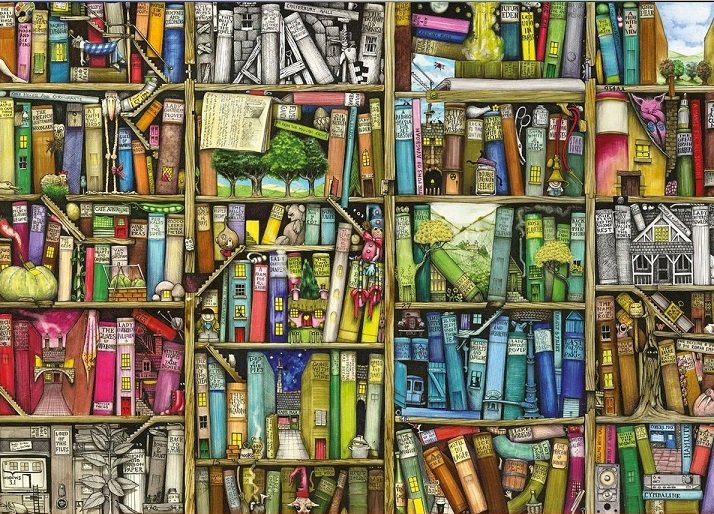 Biblioteczka. puzzle online