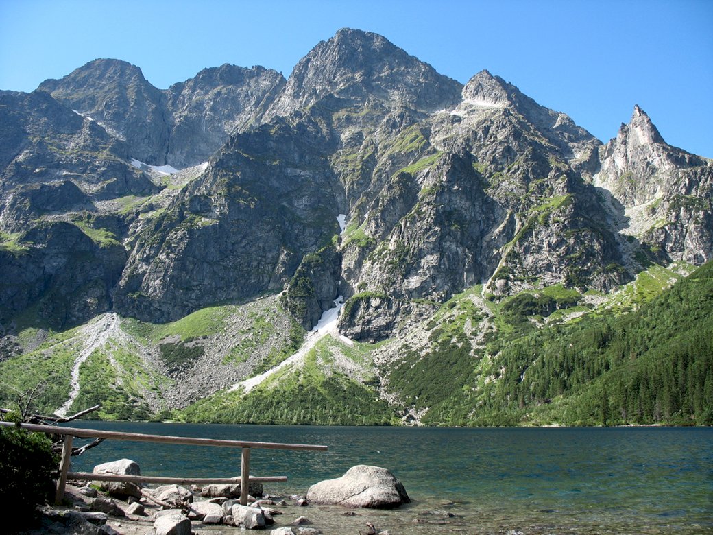 Krajobraz górski - góry w Polsce puzzle online