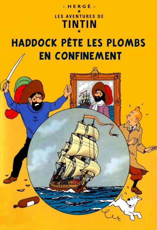 Tintin i snowy w zamknięciu puzzle online