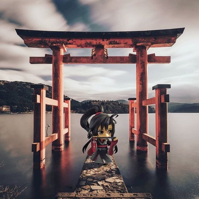 Piękny krajobraz Japonii puzzle online
