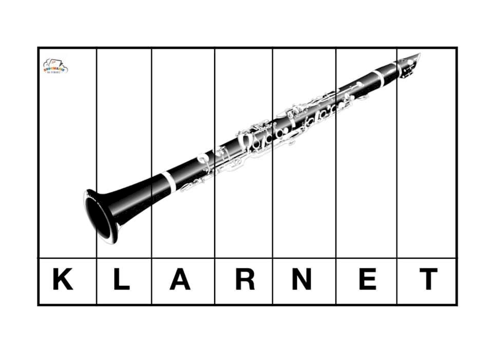 klarnet instrument puzzle online