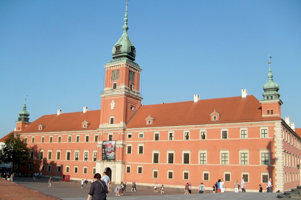 Zamek królewski Warszawa puzzle online