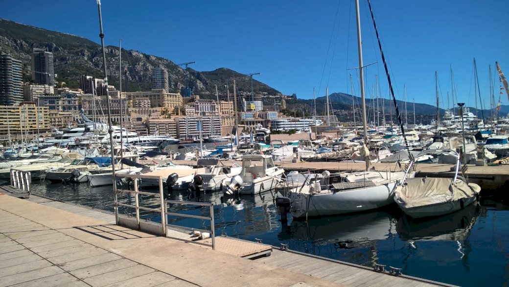 port jachtowy Monako puzzle online