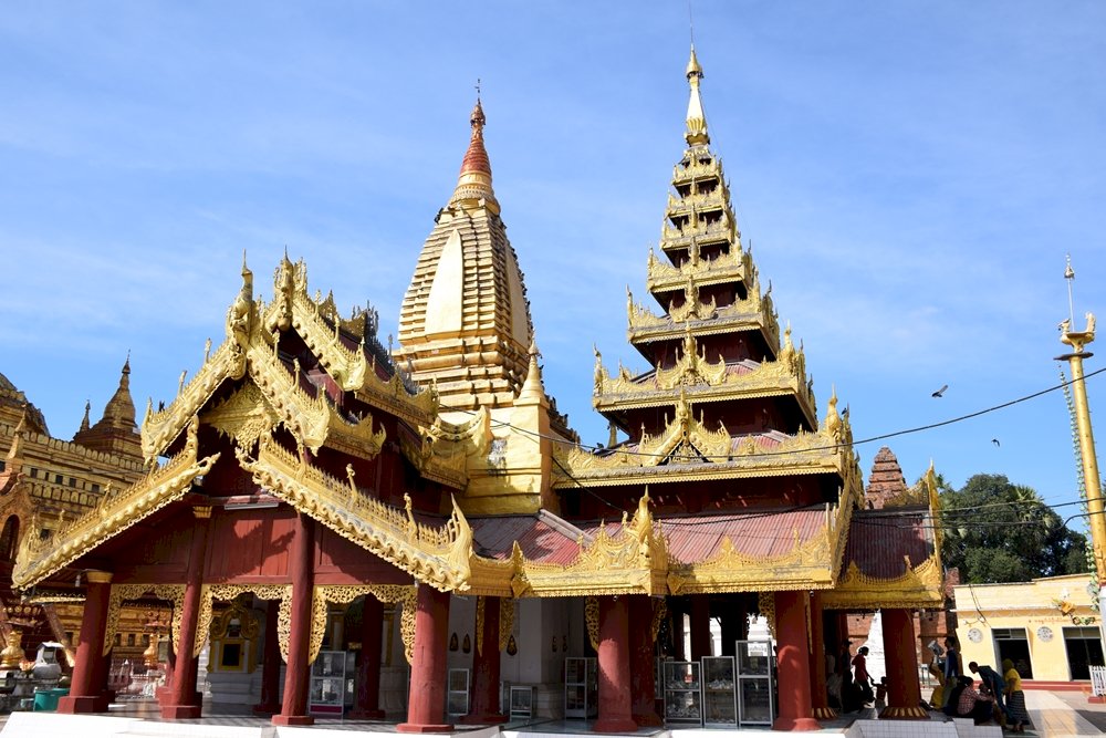 miasto Bagan w Myanmarze puzzle online