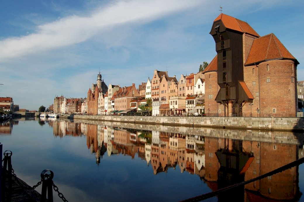Panorama Gdańska puzzle online