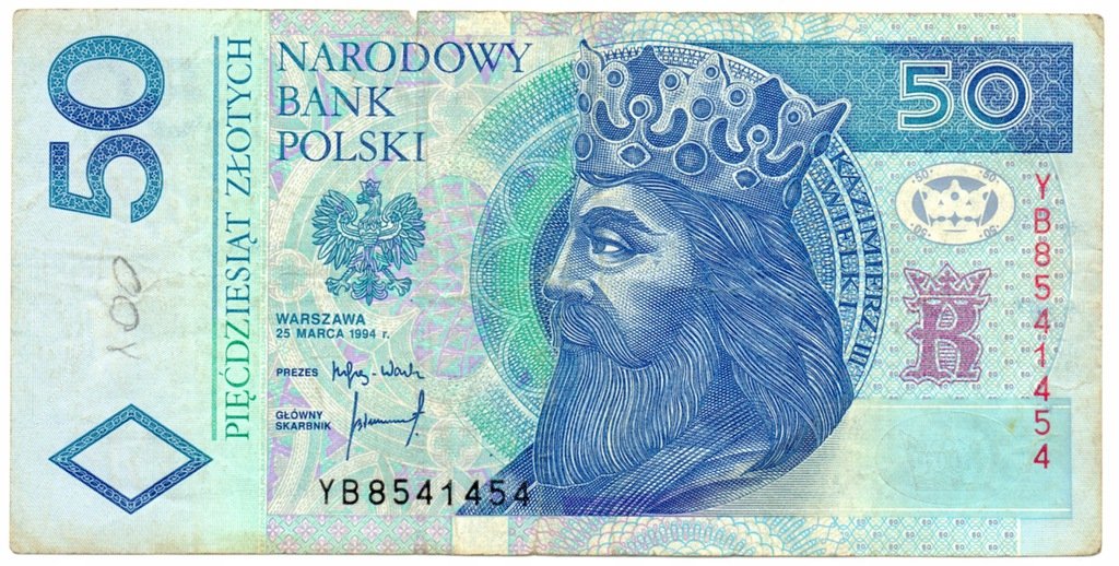 PLN 50 Banknote Puzzle