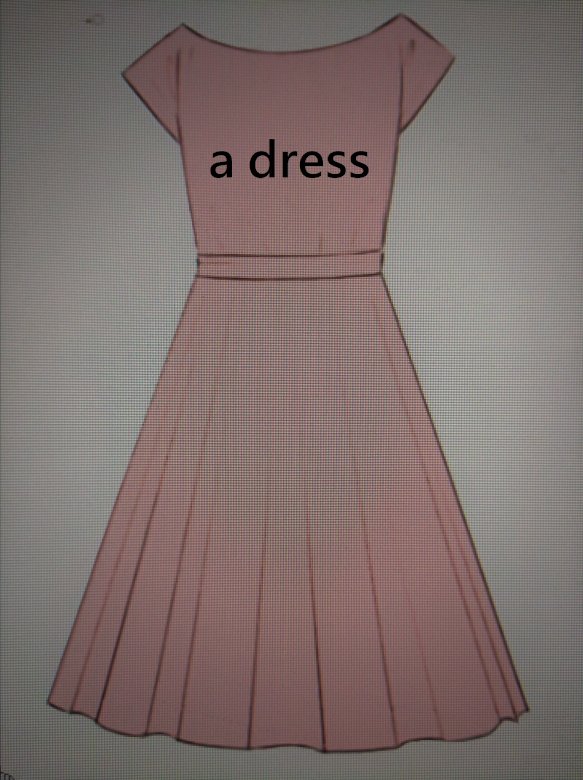 To jest sukienka. puzzle online