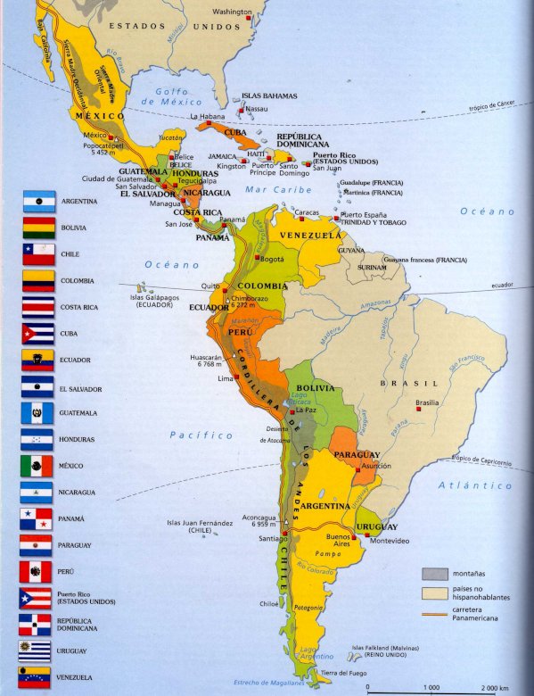 Ameryka Latina puzzle online
