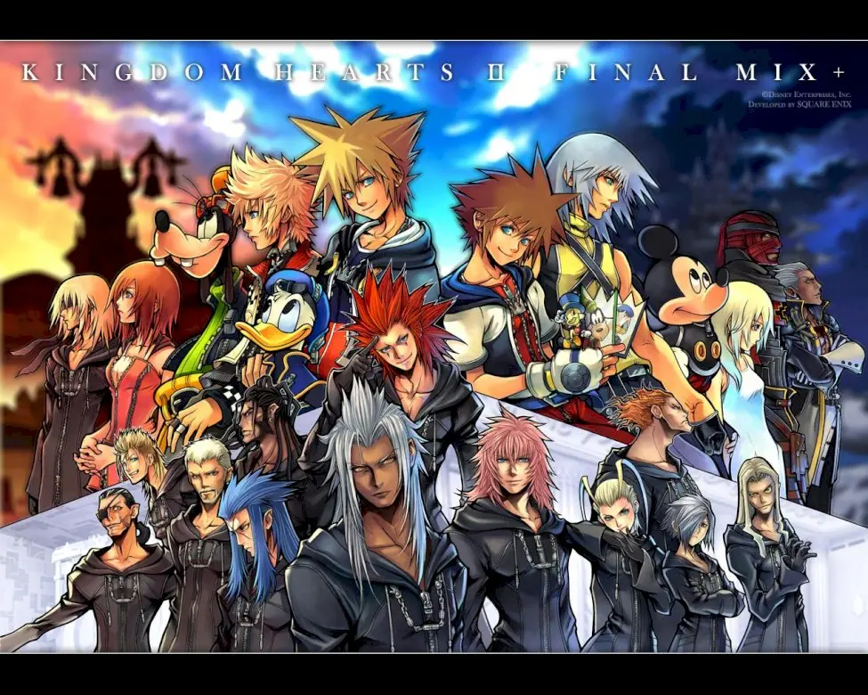 Kingdom Hearts Final Mix Wallpaper - Puzzle Factory