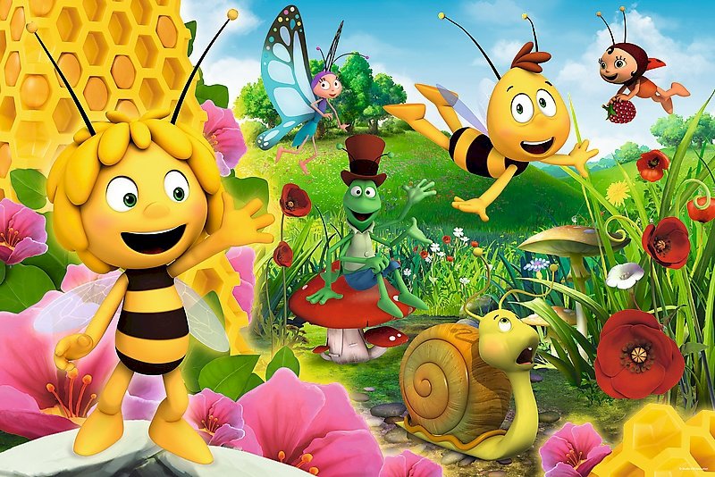 Pszczółka Maja- układanka puzzle online
