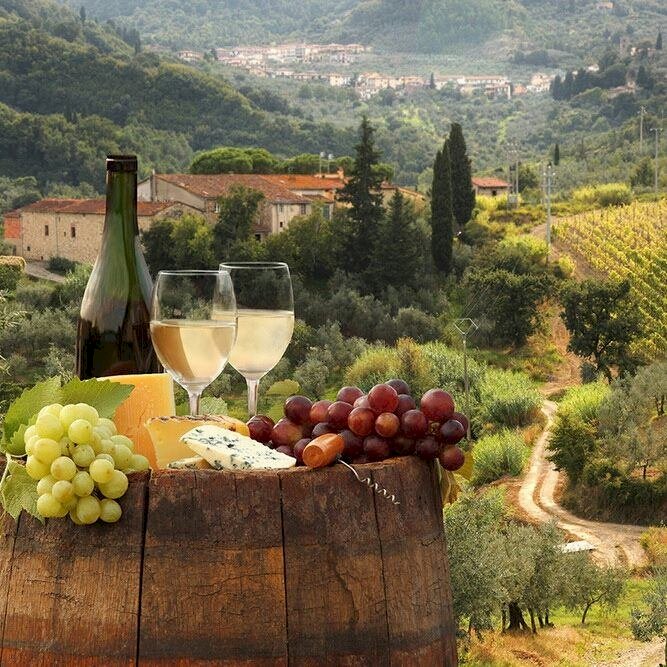 Toskania i wino puzzle online