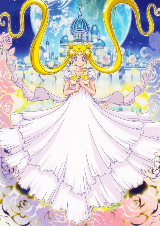 Sailor Moon Princess Sereneti puzzle online