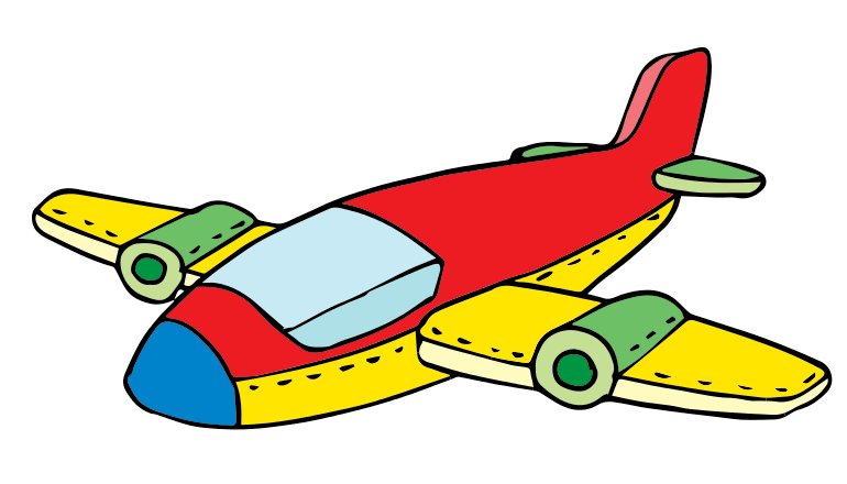 samolot dla dzieci puzzle online