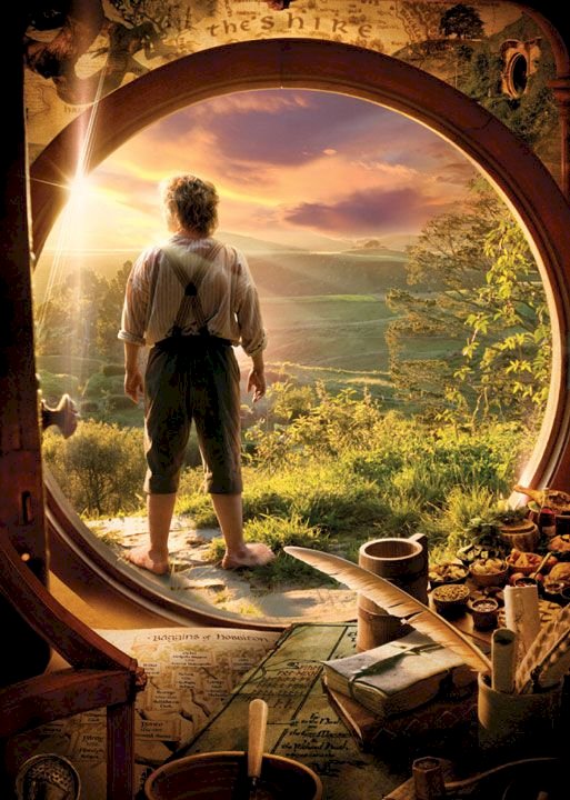 Hobbit czyli tam i z powrotem puzzle online