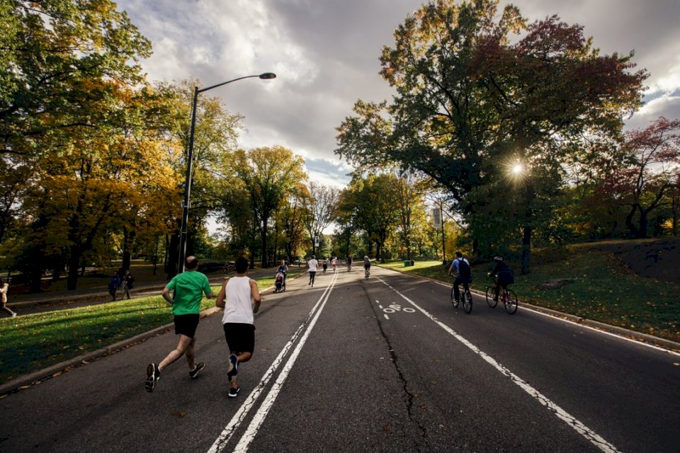 Bieganie w Central Parku puzzle online