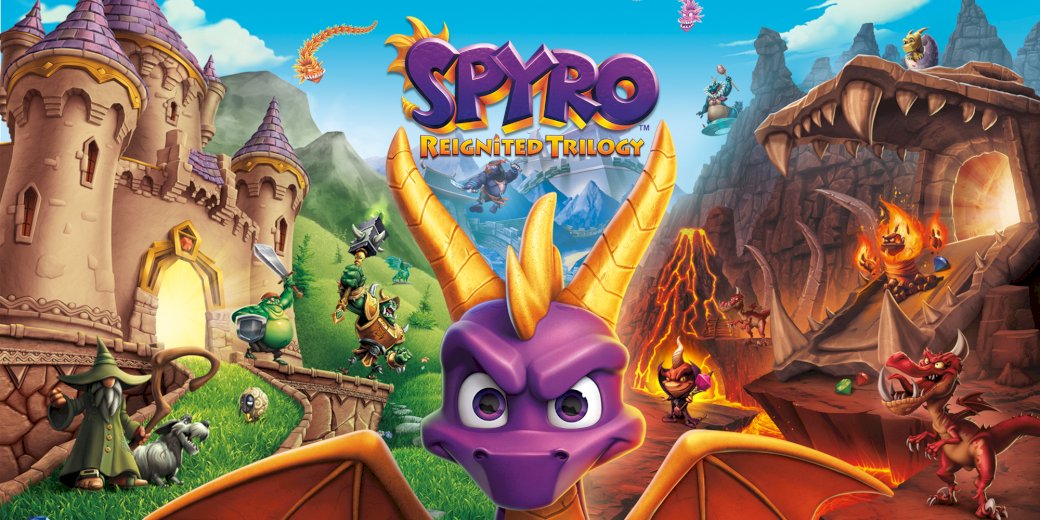 Remake gry wideo Trylogia Spyro puzzle online
