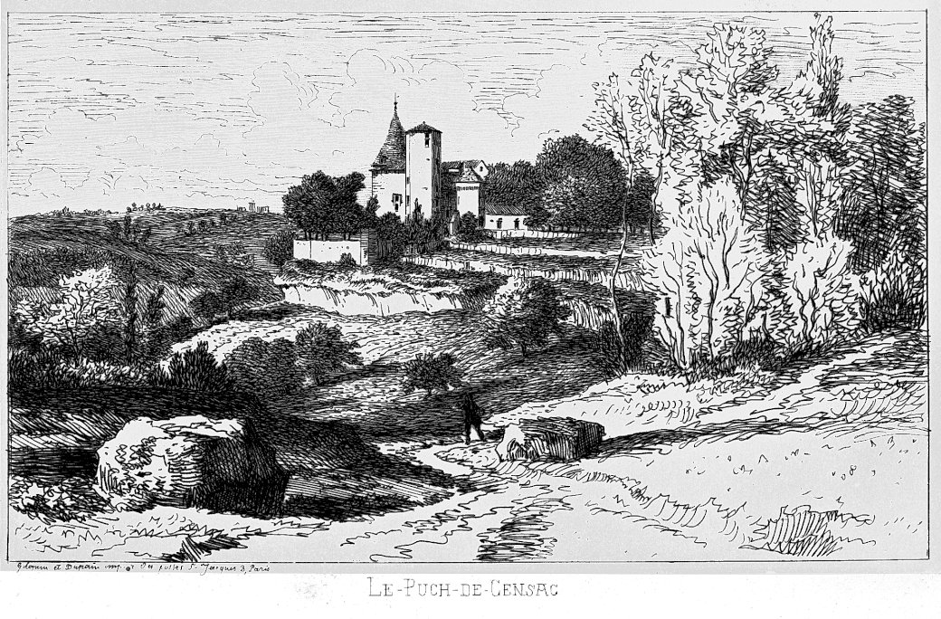 Pellegrue, château du Puch de Gensac puzzle online