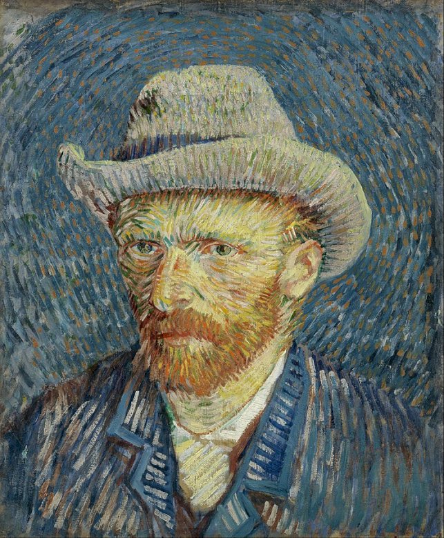 Vincent van Gogh - Self-portrait puzzle online