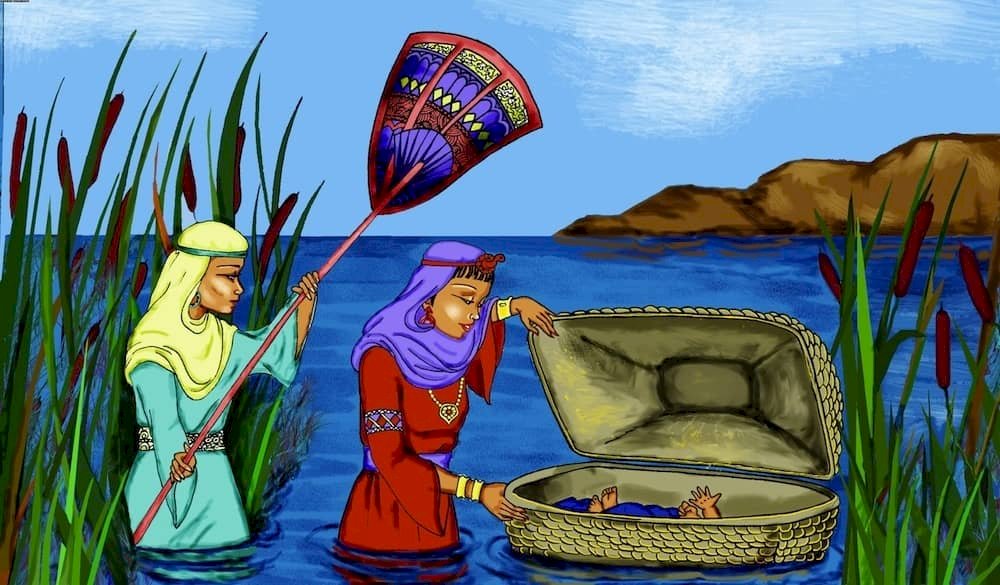Mojżesz ocalony od wód puzzle online