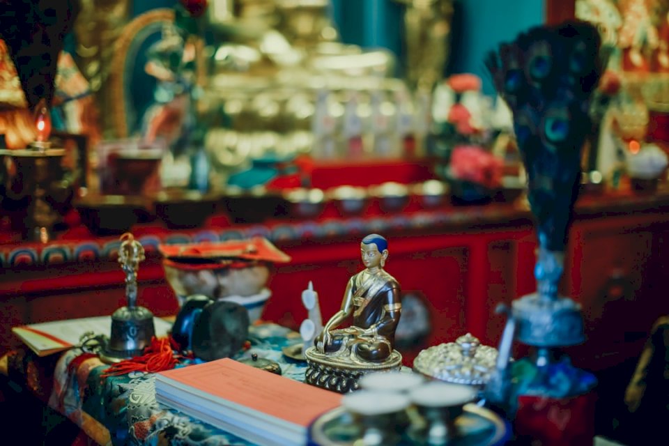 Posągi buddyjskie puzzle online